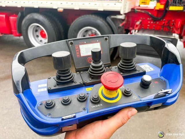 Samochód ciężarowy skrzyniowy/ Platforma, Samochod ciężarowy z HDS DAF XF 440 6x2 Fassi F365 FLY JIBCranePallet Grippe: zdjęcie 10