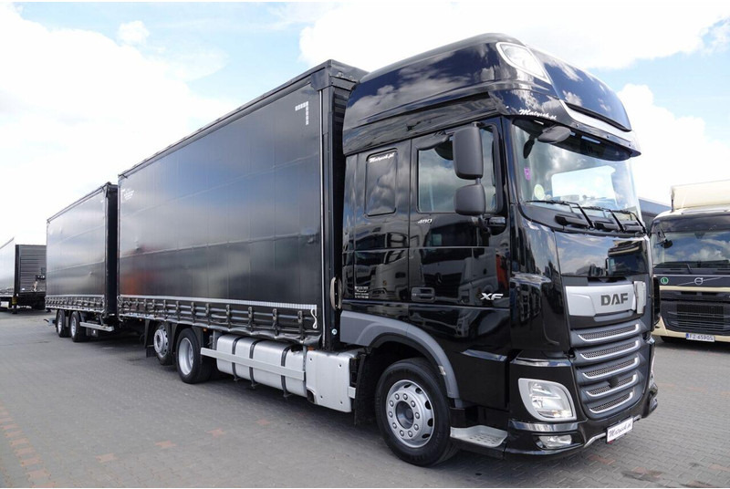 Samochód ciężarowy plandeka DAF XF 480 / ZESTAW TANDEM / 120 M3 / PRZEJAZDOWY / I-PARK COOL / 20: zdjęcie 7 Samochód ciężarowy plandeka DAF XF 480 / ZESTAW TANDEM / 120 M3 / PRZEJAZDOWY / I-PARK COOL / 20: zdjęcie 7