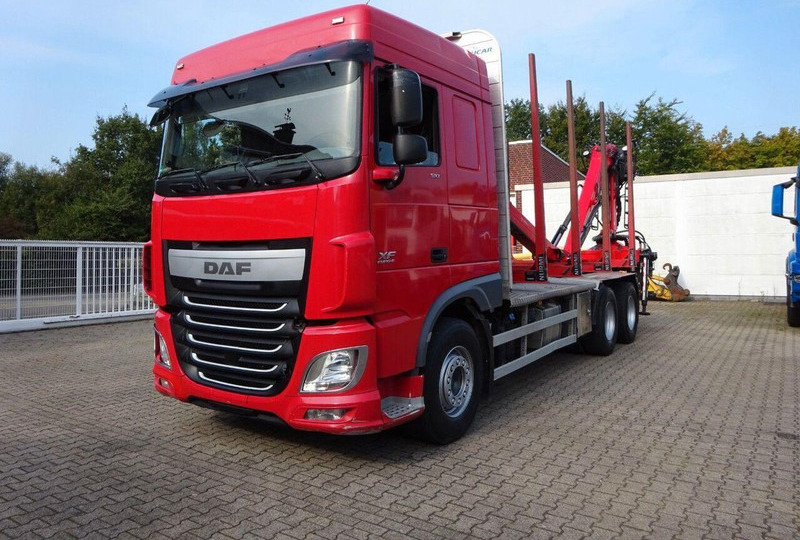 DAF XF 510 6x4 Crane EPSILON M120Z - Samochód do drewna, Samochod ciężarowy z HDS: zdjęcie 2 DAF XF 510 6x4 Crane EPSILON M120Z - Samochód do drewna, Samochod ciężarowy z HDS: zdjęcie 2