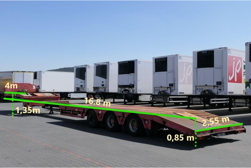 Faymonville NISKOPODWOZIE / ROZCIĄGANA / LAWETA / osie skrętne / wciągarka - Naczepa niskopodwoziowa: zdjęcie 2 Faymonville NISKOPODWOZIE / ROZCIĄGANA / LAWETA / osie skrętne / wciągarka - Naczepa niskopodwoziowa: zdjęcie 2