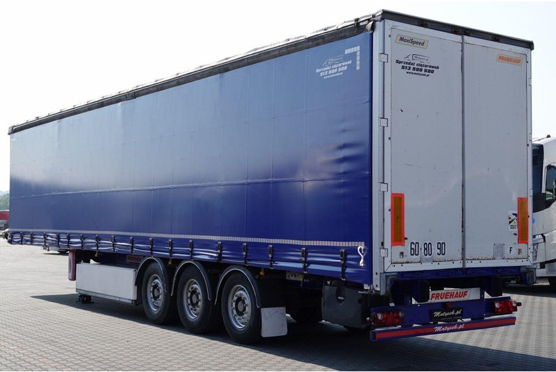 Fruehauf FIRANKA / STANDARD / MOCNA PODŁOGA SZYNA DESKA / PALECIARA / OSI - Naczepa plandeka: zdjęcie 5 Fruehauf FIRANKA / STANDARD / MOCNA PODŁOGA SZYNA DESKA / PALECIARA / OSI - Naczepa plandeka: zdjęcie 5