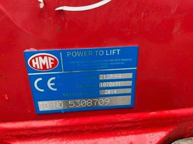 HMF 2120 K4 2014 CRANE KRAN REMOTE CONTROL - Żuraw przeładunkowy do Samochodów ciężarowych: zdjęcie 3 HMF 2120 K4 2014 CRANE KRAN REMOTE CONTROL - Żuraw przeładunkowy do Samochodów ciężarowych: zdjęcie 3
