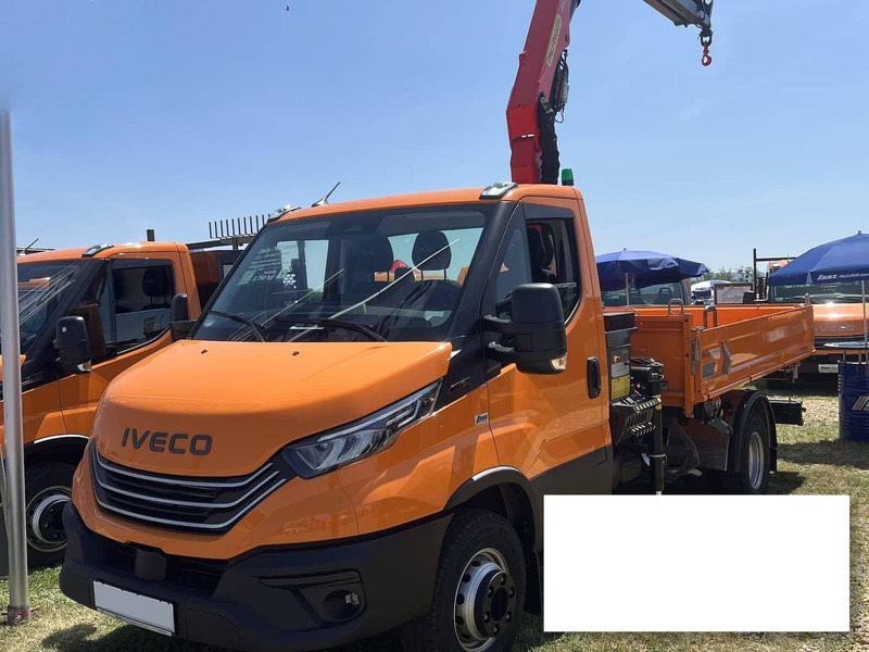 Iveco Daily 70C18H - Flatbed+crane - Samochód ciężarowy skrzyniowy/ Platforma, Samochod ciężarowy z HDS: zdjęcie 1 Iveco Daily 70C18H - Flatbed+crane - Samochód ciężarowy skrzyniowy/ Platforma, Samochod ciężarowy z HDS: zdjęcie 1