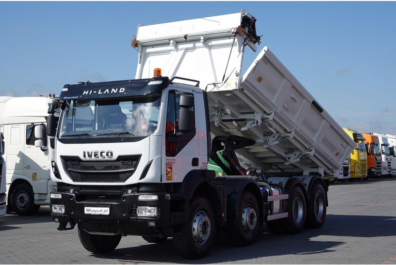 Iveco TRAKKER / 8x4 / WYWROTKA / HYDROBURTA / BORDMATIC / EURO 6 / ME - Wywrotka: zdjęcie 1 Iveco TRAKKER / 8x4 / WYWROTKA / HYDROBURTA / BORDMATIC / EURO 6 / ME - Wywrotka: zdjęcie 1