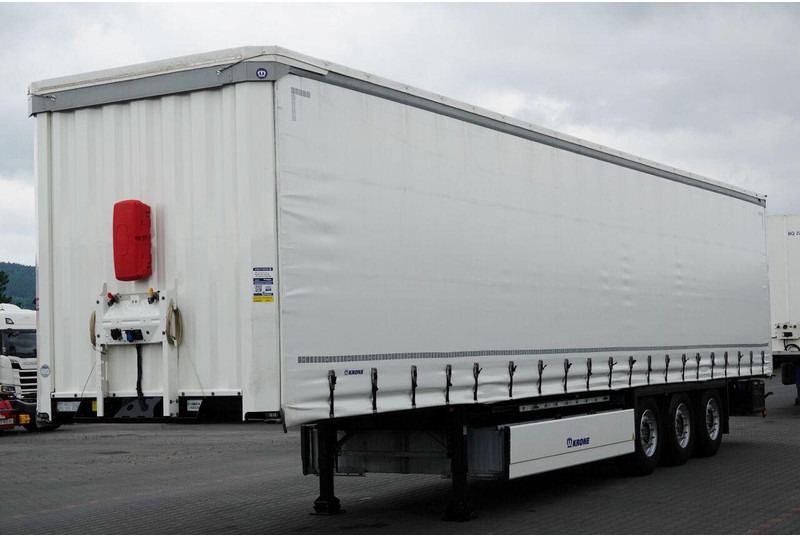 Krone FIRANKA / STANDARD / 2X OŚ PODNOSZONA / KOSZ NA PALETY / 2024 R - Naczepa plandeka: zdjęcie 3 Krone FIRANKA / STANDARD / 2X OŚ PODNOSZONA / KOSZ NA PALETY / 2024 R - Naczepa plandeka: zdjęcie 3