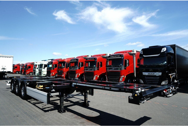 Naczepa kontenerowiec/ System wymienny Krone NACZEPA PODKONTENEROWA / MAŁO UŻYWANA / UNIWERSALNA / 2023 ROK: zdjęcie 8 Naczepa kontenerowiec/ System wymienny Krone NACZEPA PODKONTENEROWA / MAŁO UŻYWANA / UNIWERSALNA / 2023 ROK: zdjęcie 8