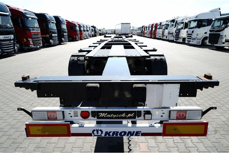 Naczepa kontenerowiec/ System wymienny Krone NACZEPA PODKONTENEROWA / MAŁO UŻYWANA / UNIWERSALNA / 2023 ROK: zdjęcie 13 Naczepa kontenerowiec/ System wymienny Krone NACZEPA PODKONTENEROWA / MAŁO UŻYWANA / UNIWERSALNA / 2023 ROK: zdjęcie 13