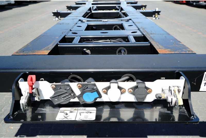 Naczepa kontenerowiec/ System wymienny Krone NACZEPA PODKONTENEROWA / MAŁO UŻYWANA / UNIWERSALNA / 2023 ROK: zdjęcie 19 Naczepa kontenerowiec/ System wymienny Krone NACZEPA PODKONTENEROWA / MAŁO UŻYWANA / UNIWERSALNA / 2023 ROK: zdjęcie 19