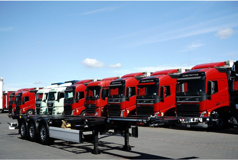 Naczepa kontenerowiec/ System wymienny Krone NACZEPA PODKONTENEROWA / MAŁO UŻYWANA / UNIWERSALNA / 2023 ROK: zdjęcie 9 Naczepa kontenerowiec/ System wymienny Krone NACZEPA PODKONTENEROWA / MAŁO UŻYWANA / UNIWERSALNA / 2023 ROK: zdjęcie 9