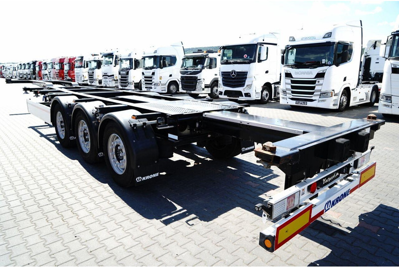 Naczepa kontenerowiec/ System wymienny Krone NACZEPA PODKONTENEROWA / MAŁO UŻYWANA / UNIWERSALNA / 2023 ROK: zdjęcie 12 Naczepa kontenerowiec/ System wymienny Krone NACZEPA PODKONTENEROWA / MAŁO UŻYWANA / UNIWERSALNA / 2023 ROK: zdjęcie 12