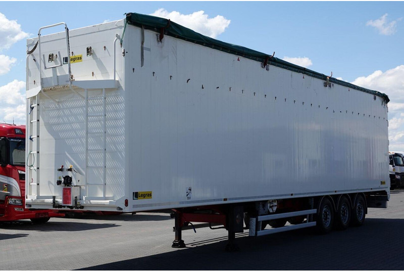 Legras RUCHOMA PODŁOGA / WALKING FLOOR / 98 m3 / OPONY 100 % / PODŁOGA - Naczepa z ruchomą podłogą: zdjęcie 1 Legras RUCHOMA PODŁOGA / WALKING FLOOR / 98 m3 / OPONY 100 % / PODŁOGA - Naczepa z ruchomą podłogą: zdjęcie 1