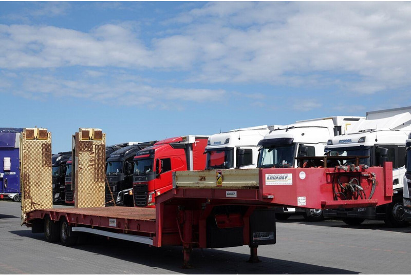 Louault LAWETA NISKOPODWOZIOWA / NAJAZDY HYDRAULICZNE / WCIĄGARKA / 2 OS - Naczepa niskopodwoziowa: zdjęcie 1 Louault LAWETA NISKOPODWOZIOWA / NAJAZDY HYDRAULICZNE / WCIĄGARKA / 2 OS - Naczepa niskopodwoziowa: zdjęcie 1