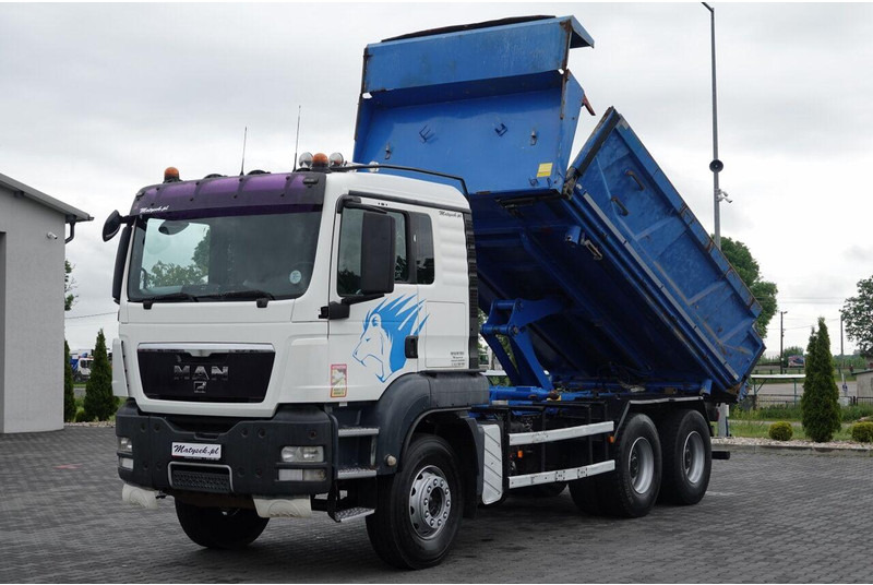 MAN TGS 26.360/ 6x4 / WYWROTKA 2- STRONNA / HYDROBURTA / BORDMATIC - Wywrotka: zdjęcie 1 MAN TGS 26.360/ 6x4 / WYWROTKA 2- STRONNA / HYDROBURTA / BORDMATIC - Wywrotka: zdjęcie 1