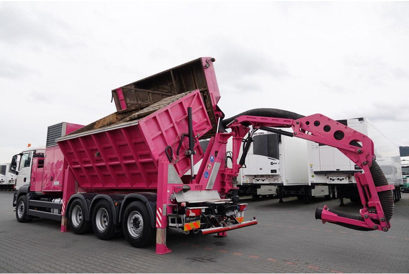 MAN TGS 35.480 / 8X4 / ASENIZACYJNY / ŁADOWARKA PRÓŻNIOWA / WUKO / M - Samochód asenizacyjny: zdjęcie 4 MAN TGS 35.480 / 8X4 / ASENIZACYJNY / ŁADOWARKA PRÓŻNIOWA / WUKO / M - Samochód asenizacyjny: zdjęcie 4