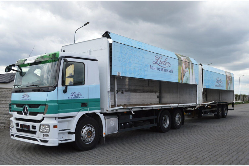 Mercedes-Benz ACTROS 2541 - Ciężarówka do transportu napojów: zdjęcie 1 Mercedes-Benz ACTROS 2541 - Ciężarówka do transportu napojów: zdjęcie 1