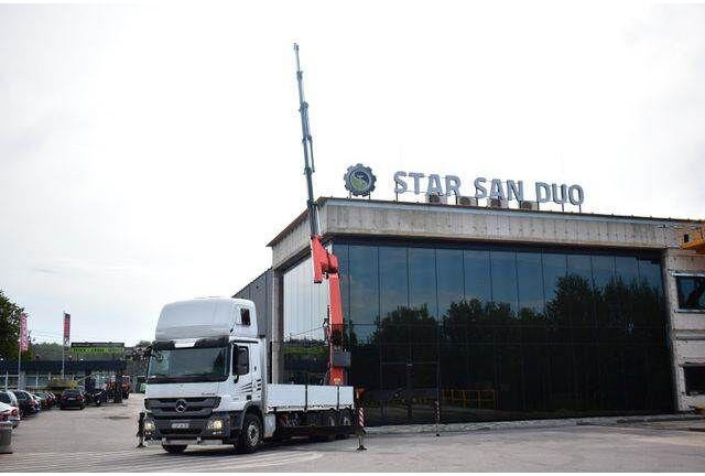 Mercedes-Benz ACTROS 2546 6x2 Palfinger PK 50002 EURO 5 Cran - Samochód ciężarowy skrzyniowy/ Platforma, Samochod ciężarowy z HDS: zdjęcie 1 Mercedes-Benz ACTROS 2546 6x2 Palfinger PK 50002 EURO 5 Cran - Samochód ciężarowy skrzyniowy/ Platforma, Samochod ciężarowy z HDS: zdjęcie 1