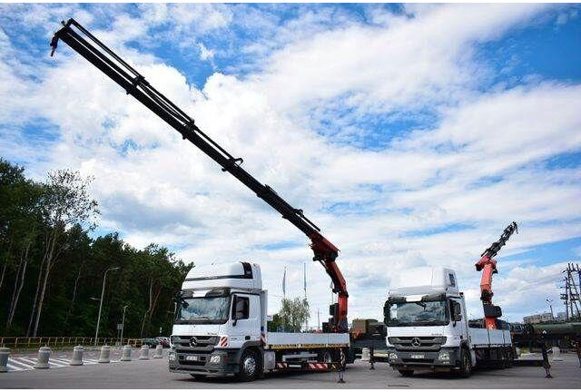 Mercedes-Benz ACTROS 2546 6x2 Palfinger PK 50002 EURO 5 Cran - Samochód ciężarowy skrzyniowy/ Platforma, Samochod ciężarowy z HDS: zdjęcie 2 Mercedes-Benz ACTROS 2546 6x2 Palfinger PK 50002 EURO 5 Cran - Samochód ciężarowy skrzyniowy/ Platforma, Samochod ciężarowy z HDS: zdjęcie 2