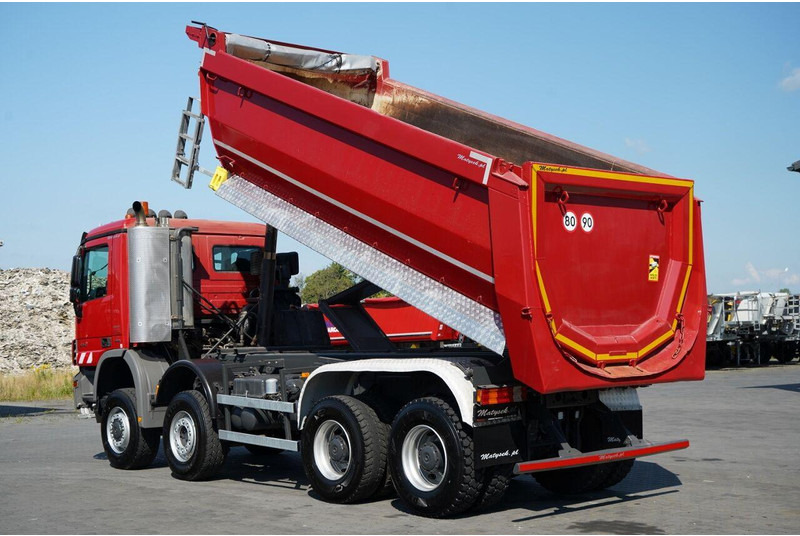 Mercedes-Benz ACTROS 4141 / 8X6 / WYWROTKA TYLNOZSYPOWA / MEILLER KIPPER 5.3M - Wywrotka: zdjęcie 4 Mercedes-Benz ACTROS 4141 / 8X6 / WYWROTKA TYLNOZSYPOWA / MEILLER KIPPER 5.3M - Wywrotka: zdjęcie 4