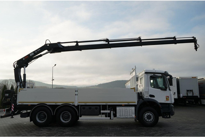Mercedes-Benz AROCS 2640 / 6x4 / SKRZYNIOWY - 6,5 M / HDS HIAB 144 / wysów: 12 - Samochód ciężarowy skrzyniowy/ Platforma, Samochod ciężarowy z HDS: zdjęcie 5 Mercedes-Benz AROCS 2640 / 6x4 / SKRZYNIOWY - 6,5 M / HDS HIAB 144 / wysów: 12 - Samochód ciężarowy skrzyniowy/ Platforma, Samochod ciężarowy z HDS: zdjęcie 5