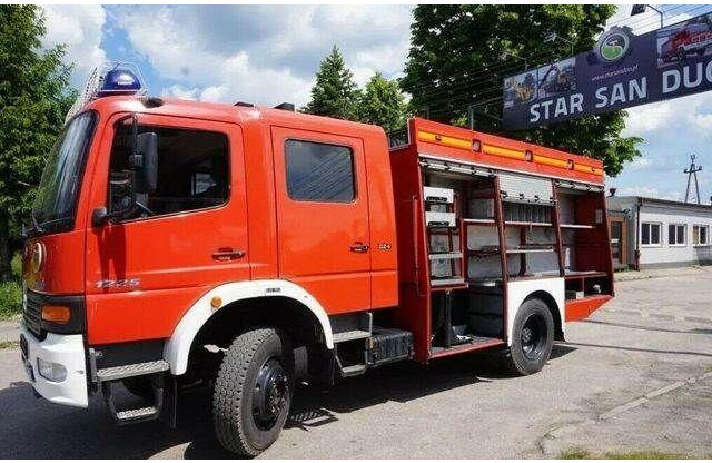 Mercedes-Benz ATEGO 1225 Firebrigade Feuerwehr - Samochód pożarniczy: zdjęcie 2 Mercedes-Benz ATEGO 1225 Firebrigade Feuerwehr - Samochód pożarniczy: zdjęcie 2