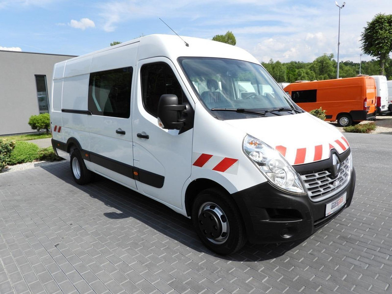 Renault MASTER FURGON BRYGADÓWKA 7 MIEJSC TEMPOMAT BLIŹNIACZE KOŁA KLIMA - Minibus, Mikrobus: zdjęcie 4 Renault MASTER FURGON BRYGADÓWKA 7 MIEJSC TEMPOMAT BLIŹNIACZE KOŁA KLIMA - Minibus, Mikrobus: zdjęcie 4