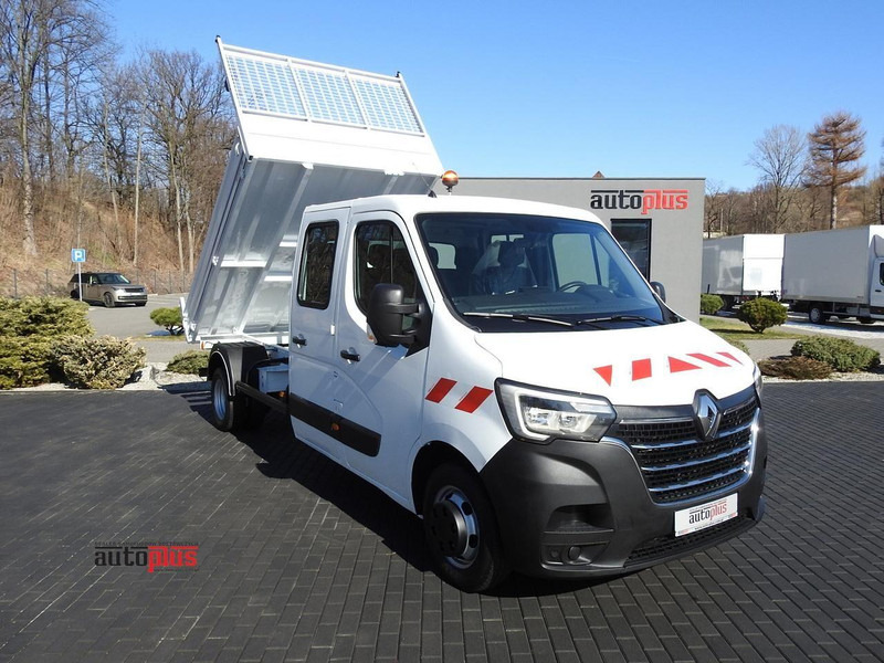Renault MASTER WYWROTKA PODWÓJNA KABINA DOKA 6 MIEJSC TEMPOMAT KLIMATYZA - Samochód dostawczy wywrotka: zdjęcie 1 Renault MASTER WYWROTKA PODWÓJNA KABINA DOKA 6 MIEJSC TEMPOMAT KLIMATYZA - Samochód dostawczy wywrotka: zdjęcie 1