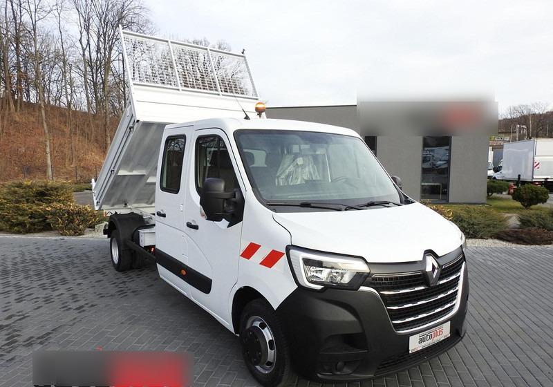 Renault MASTER WYWROTKA PODWÓJNA KABINA DOKA 6 MIEJSC TEMPOMAT LEDY BLI - Samochód dostawczy wywrotka: zdjęcie 1 Renault MASTER WYWROTKA PODWÓJNA KABINA DOKA 6 MIEJSC TEMPOMAT LEDY BLI - Samochód dostawczy wywrotka: zdjęcie 1