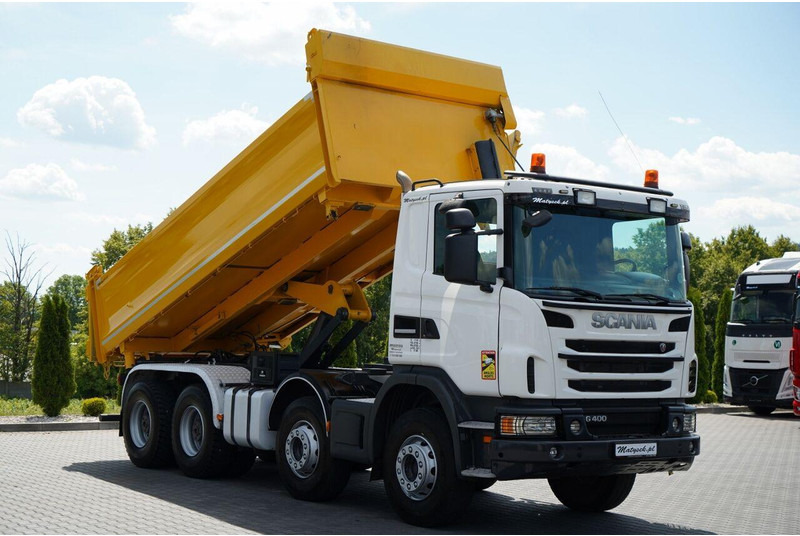 Scania G 400 / 8x4 / WYWROTKA 2 STRONNA / BORDMATIC / MANUAL - Wywrotka: zdjęcie 5 Scania G 400 / 8x4 / WYWROTKA 2 STRONNA / BORDMATIC / MANUAL - Wywrotka: zdjęcie 5