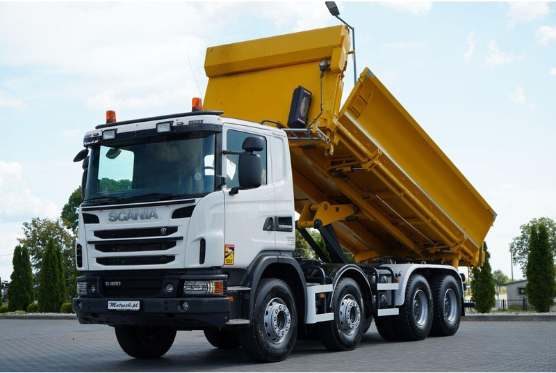 Scania G 400 / 8x4 / WYWROTKA 2 STRONNA / BORDMATIC / MANUAL - Wywrotka: zdjęcie 1 Scania G 400 / 8x4 / WYWROTKA 2 STRONNA / BORDMATIC / MANUAL - Wywrotka: zdjęcie 1