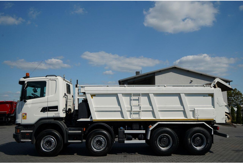 Scania G 410 / 8X4 / ZABUDOWA SAMOWYŁADOWCZA DO ASFALTU / 2X HYDROKLAPA - Rozściełacz do asfaltu: zdjęcie 3 Scania G 410 / 8X4 / ZABUDOWA SAMOWYŁADOWCZA DO ASFALTU / 2X HYDROKLAPA - Rozściełacz do asfaltu: zdjęcie 3