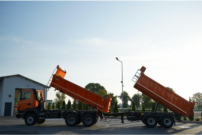 Scania G 440 / 6x6 / ZESTAW / WYWROTKA TRZY-STRONNA / 2X HYDROBURTA /PR - Wywrotka: zdjęcie 3 Scania G 440 / 6x6 / ZESTAW / WYWROTKA TRZY-STRONNA / 2X HYDROBURTA /PR - Wywrotka: zdjęcie 3