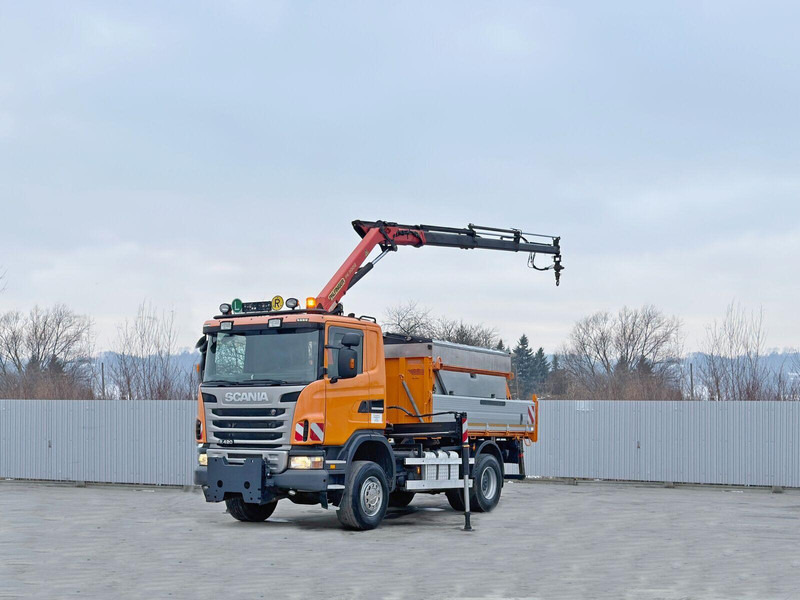 Scania R 420 * PK 11002/FUNK * sandblaste - Wywrotka, Samochod ciężarowy z HDS: zdjęcie 4 Scania R 420 * PK 11002/FUNK * sandblaste - Wywrotka, Samochod ciężarowy z HDS: zdjęcie 4