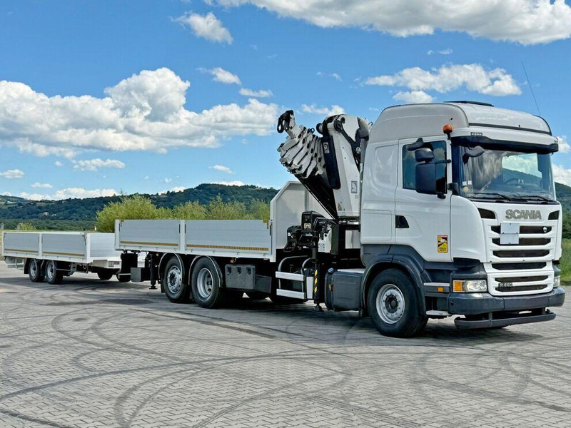 Scania R440 * HIAB 422 E-6 HIPRO + FUNK + Anhänger!*TOP - Samochód ciężarowy skrzyniowy/ Platforma, Samochod ciężarowy z HDS: zdjęcie 3 Scania R440 * HIAB 422 E-6 HIPRO + FUNK + Anhänger!*TOP - Samochód ciężarowy skrzyniowy/ Platforma, Samochod ciężarowy z HDS: zdjęcie 3
