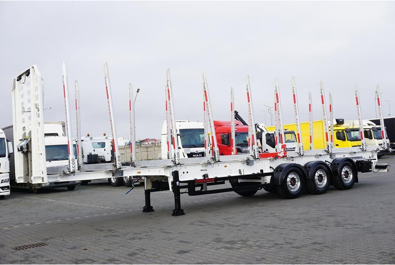 Schwarzmüller / KŁONICOWA / DO DREWNA WAGA 5 700 KG / OŚ PODNOSZONA - Przyczepa do drewna: zdjęcie 3 Schwarzmüller / KŁONICOWA / DO DREWNA WAGA 5 700 KG / OŚ PODNOSZONA - Przyczepa do drewna: zdjęcie 3