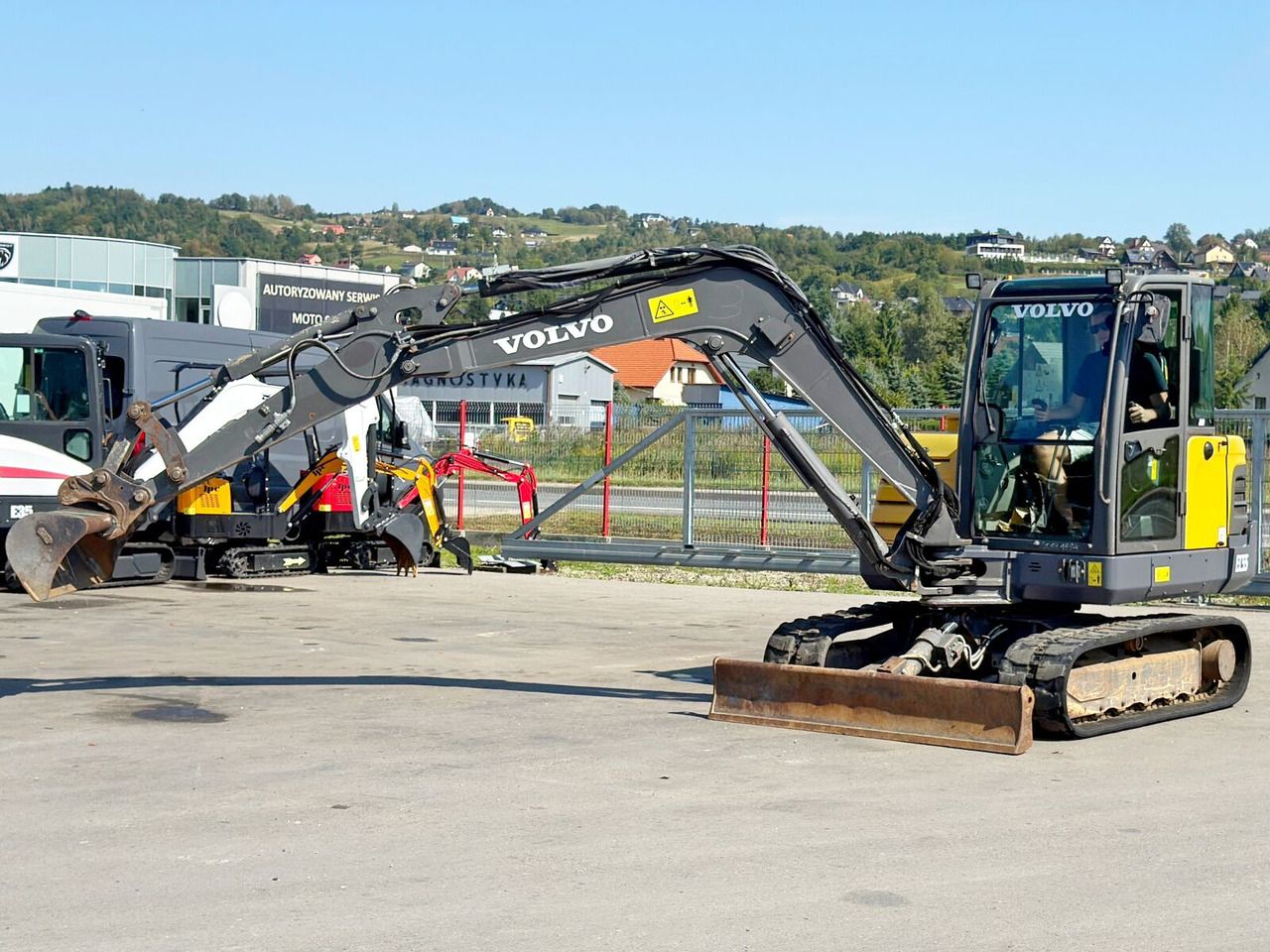 Volvo EC 55 * Raupenbagger * TOPZUSTAND - Minikoparka: zdjęcie 2 Volvo EC 55 * Raupenbagger * TOPZUSTAND - Minikoparka: zdjęcie 2