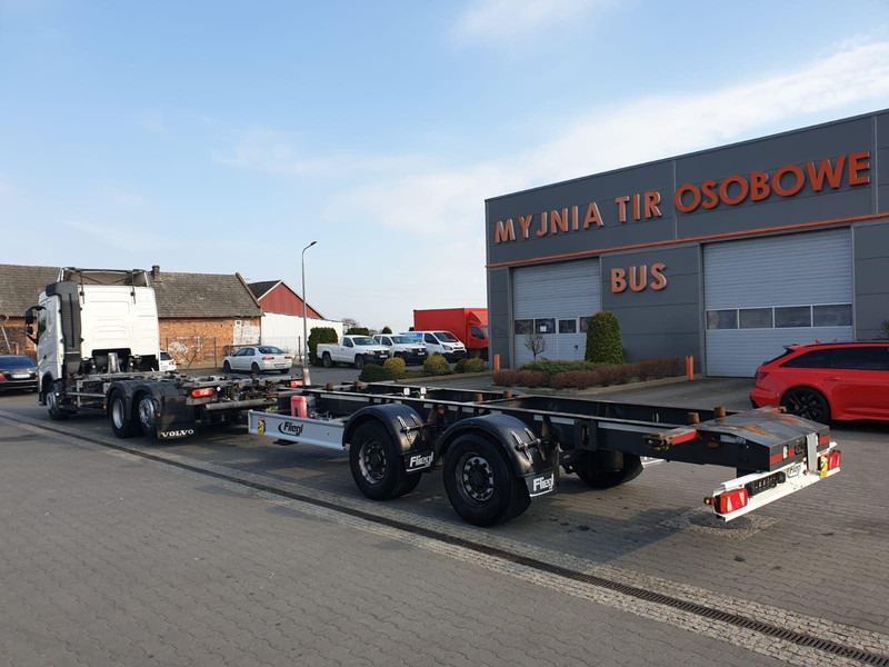 Volvo FH 460 EURO 6 BDF SWAP CHASSIS + TRAILER FLIEGL TWP180 - Samochód ciężarowe pod zabudowę: zdjęcie 5 Volvo FH 460 EURO 6 BDF SWAP CHASSIS + TRAILER FLIEGL TWP180 - Samochód ciężarowe pod zabudowę: zdjęcie 5