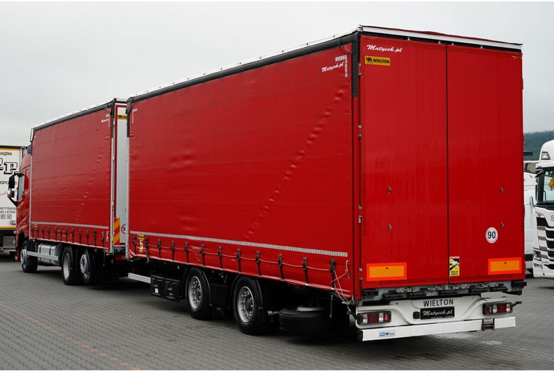 Volvo FH 460 / I-SAVE / ZESTAW TANDEM 120 M3 / PRZEJAZDOWY / I-PARK CO - Samochód ciężarowy plandeka: zdjęcie 2 Volvo FH 460 / I-SAVE / ZESTAW TANDEM 120 M3 / PRZEJAZDOWY / I-PARK CO - Samochód ciężarowy plandeka: zdjęcie 2