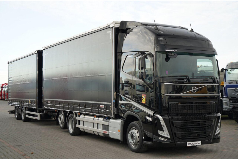 Volvo FH 500 / I-SAVE / XL / ZESTAW TANDEM PRZEJAZDOWY 120 M3 / 2023 - Samochód ciężarowy plandeka: zdjęcie 2 Volvo FH 500 / I-SAVE / XL / ZESTAW TANDEM PRZEJAZDOWY 120 M3 / 2023 - Samochód ciężarowy plandeka: zdjęcie 2