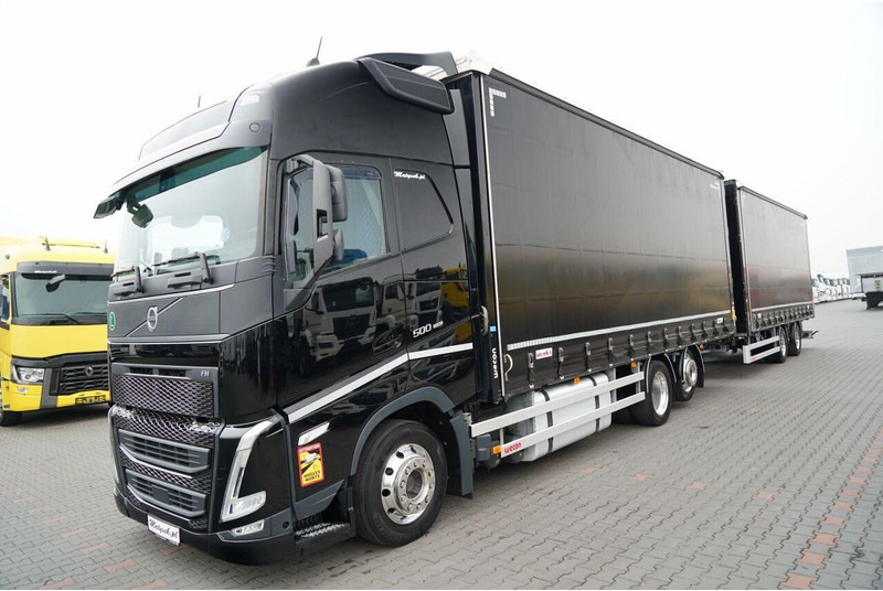 Volvo FH 500 / XXL / ZESTAW TANDEM PRZEJAZDOWY 120 M3 / 2024 / I-PAR - Samochód ciężarowy plandeka: zdjęcie 2 Volvo FH 500 / XXL / ZESTAW TANDEM PRZEJAZDOWY 120 M3 / 2024 / I-PAR - Samochód ciężarowy plandeka: zdjęcie 2