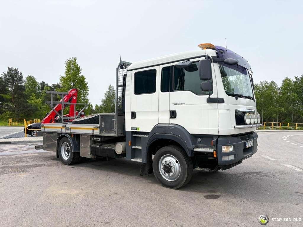 MAN TGM 13.290 4x4 FASSI F40B22 Crane Camper DOKA - Samochod ciężarowy z HDS: zdjęcie 3 MAN TGM 13.290 4x4 FASSI F40B22 Crane Camper DOKA - Samochod ciężarowy z HDS: zdjęcie 3