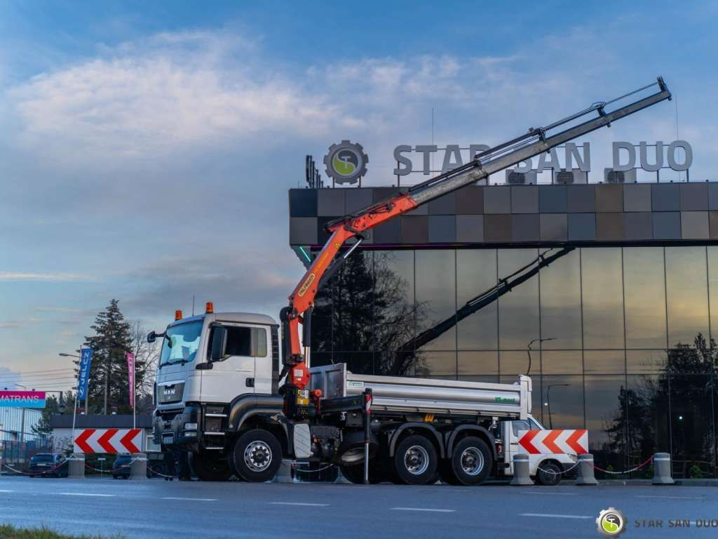 MAN TGS 26.360 6x6 PALFINGER PK 18001 EH Crane Kipe - Wywrotka: zdjęcie 3 MAN TGS 26.360 6x6 PALFINGER PK 18001 EH Crane Kipe - Wywrotka: zdjęcie 3