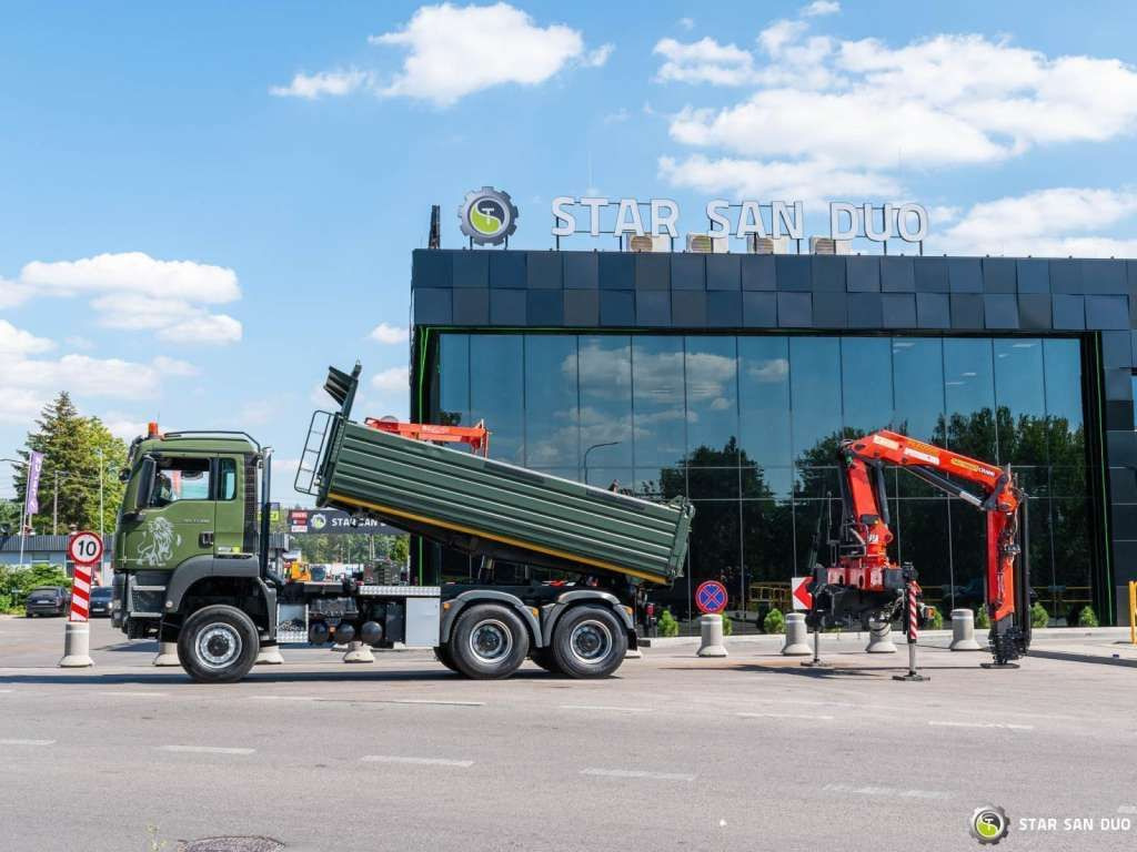 MAN TGS 35.480 PALFINGER PK 20002 HDS Grapple Tippe - Wywrotka: zdjęcie 4 MAN TGS 35.480 PALFINGER PK 20002 HDS Grapple Tippe - Wywrotka: zdjęcie 4