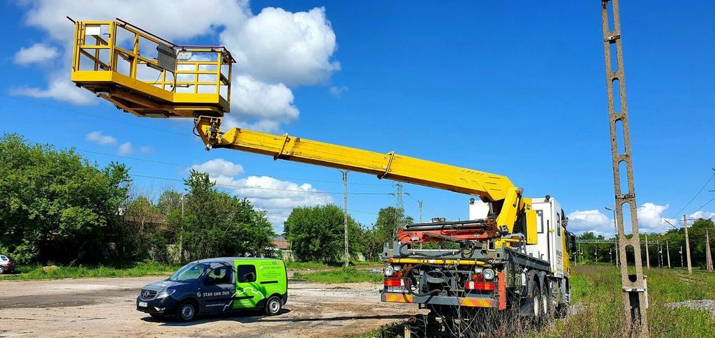 Mercedes-Benz 3344 SRT SCHÖRLING Road Rail Railway Zweiweg . - Podnośnik koszowy w samochody ciężarowe: zdjęcie 2 Mercedes-Benz 3344 SRT SCHÖRLING Road Rail Railway Zweiweg . - Podnośnik koszowy w samochody ciężarowe: zdjęcie 2