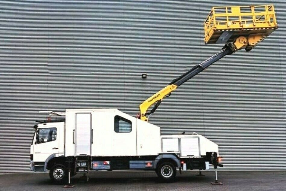 Mercedes-Benz ATEGO 1323 PK 8000T RAIL Platform - Podnośnik koszowy w samochody ciężarowe: zdjęcie 1 Mercedes-Benz ATEGO 1323 PK 8000T RAIL Platform - Podnośnik koszowy w samochody ciężarowe: zdjęcie 1