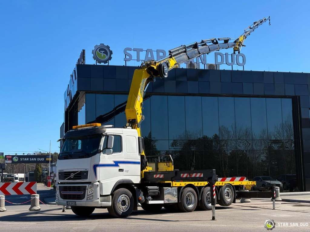 Volvo FH 520 8x4 HMF ODIN K6 EURO 5 FLY JIB Crane - Samochod ciężarowy z HDS: zdjęcie 1 Volvo FH 520 8x4 HMF ODIN K6 EURO 5 FLY JIB Crane - Samochod ciężarowy z HDS: zdjęcie 1