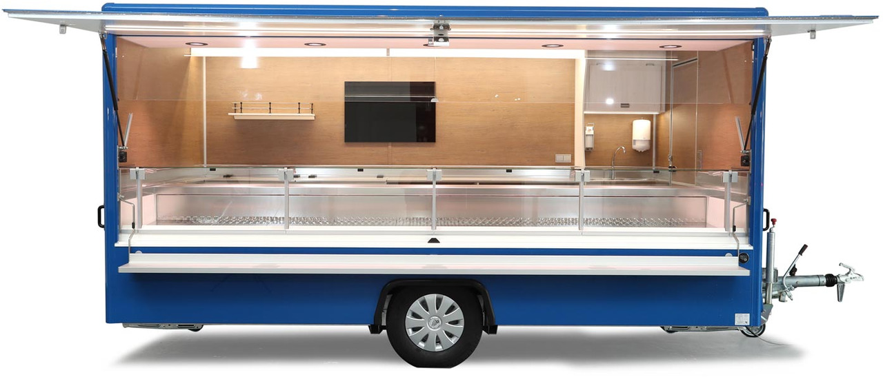 Verkaufsanhänger BORCO HÖHNS - Przyczepa gastronomiczna: zdjęcie 1 Verkaufsanhänger BORCO HÖHNS - Przyczepa gastronomiczna: zdjęcie 1