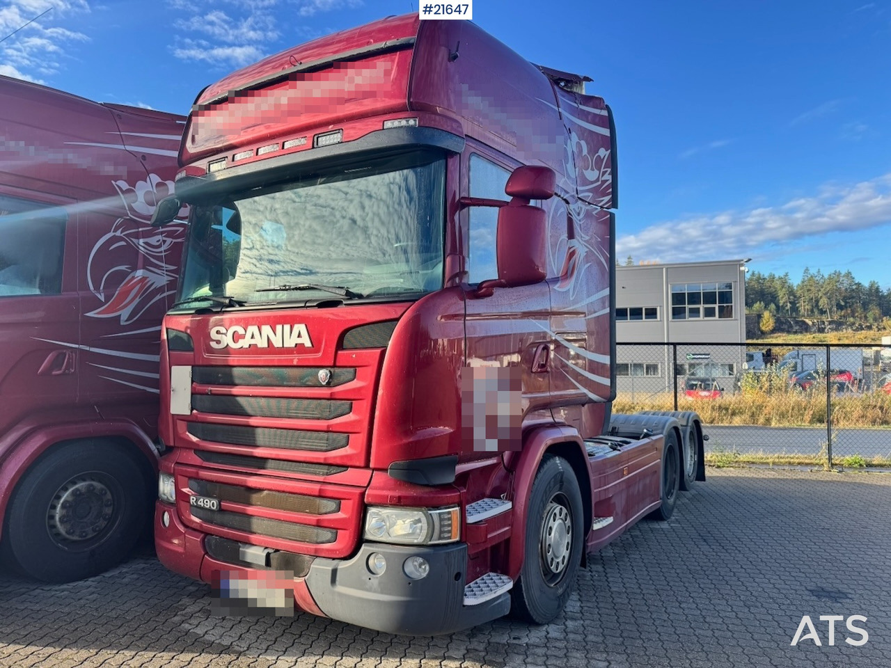 Scania Scania R490 6x2 Trekkvogn. ADR godkjent. - Ciągnik siodłowy: zdjęcie 1 Scania Scania R490 6x2 Trekkvogn. ADR godkjent. - Ciągnik siodłowy: zdjęcie 1