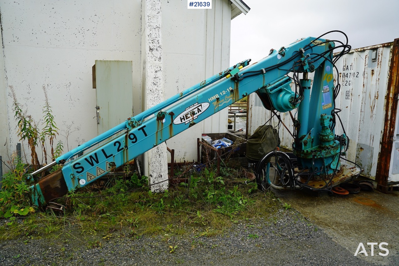 Heila Heila HMR12-1S kran med vinsj (stått på båt) - Żuraw przeładunkowy: zdjęcie 2 Heila Heila HMR12-1S kran med vinsj (stått på båt) - Żuraw przeładunkowy: zdjęcie 2