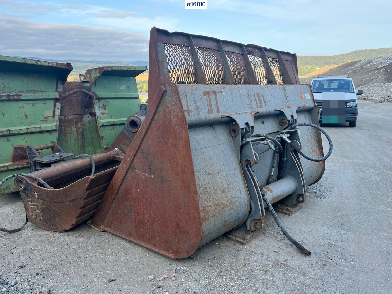 Hjullasterskuffe m/ liten BM feste - Łyżka do koparki do Maszyn budowlanych: zdjęcie 4 Hjullasterskuffe m/ liten BM feste - Łyżka do koparki do Maszyn budowlanych: zdjęcie 4