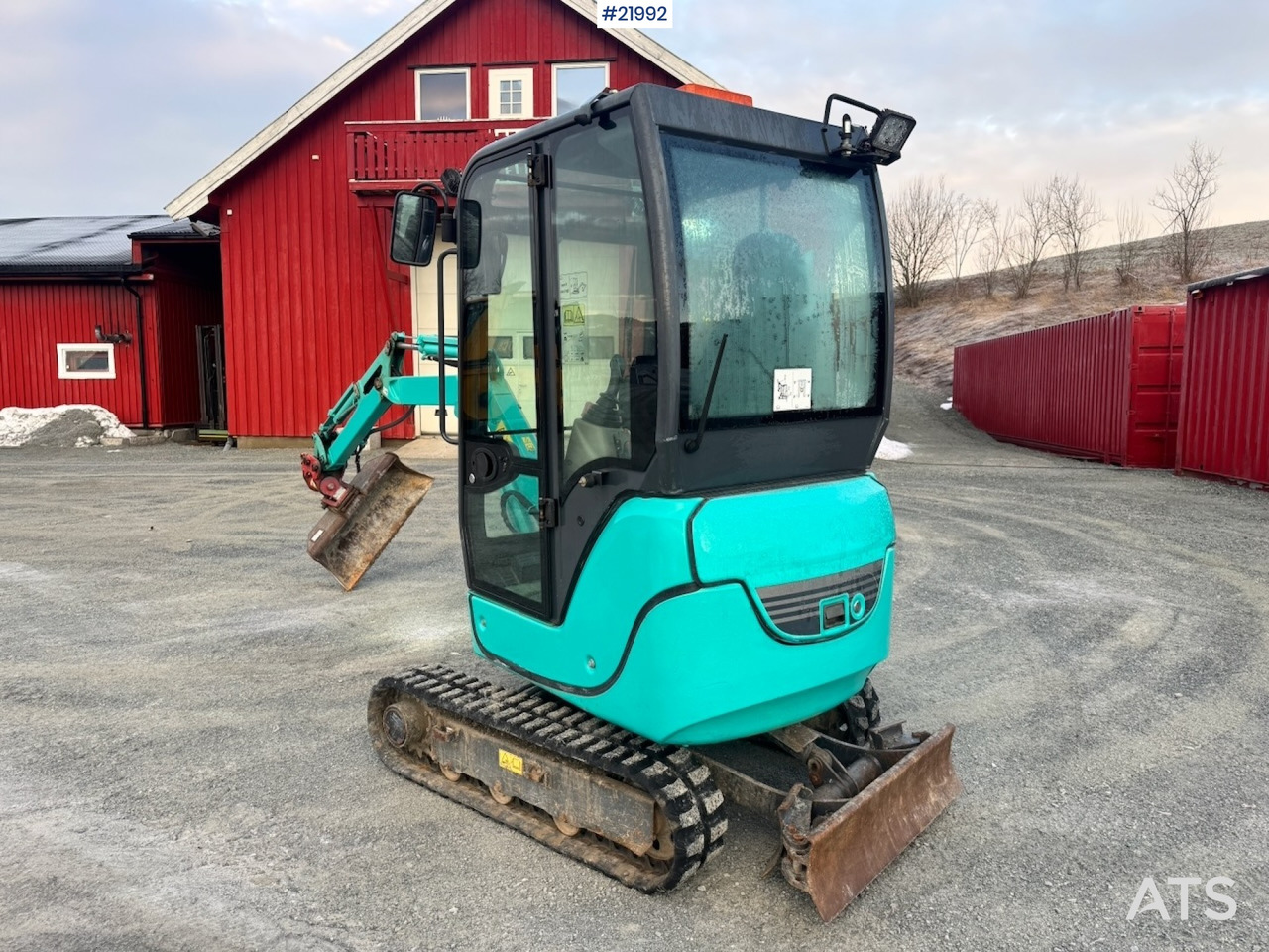 Kobelco 2016 Kobelco SK18 Minigraver m/ Powertilt, 3 skuffer,ripper, klype og Henger. - Minikoparka: zdjęcie 3 Kobelco 2016 Kobelco SK18 Minigraver m/ Powertilt, 3 skuffer,ripper, klype og Henger. - Minikoparka: zdjęcie 3